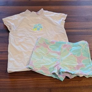 2 piece rashguard 🌸